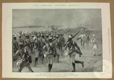 The advance towards Dongola.