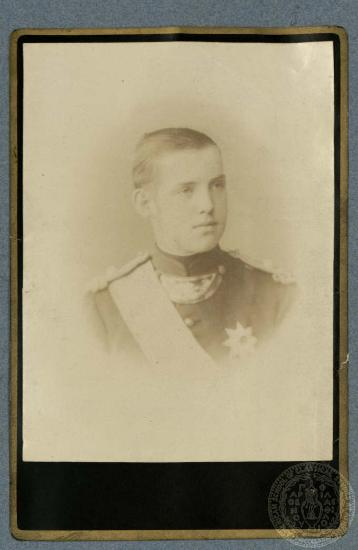 Ο βασιλιάς Κωνσταντίνος Α΄ (1868-1923) σε νεαρή ηλικία.