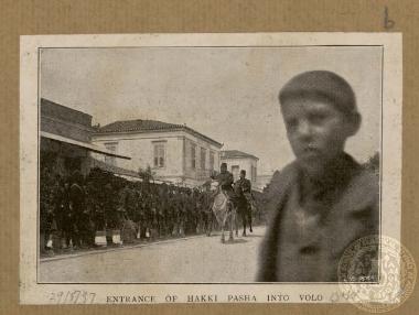Entrance of Hakki pasha into Volo