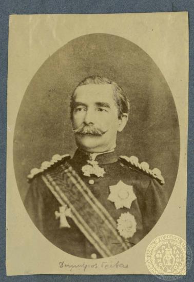 Ο στρατιωτικός και πολιτικός Δημήτριος Γρίβας.