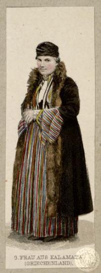 Frau aus Kalamata (Griechenland).