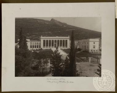 The Gennadeion - Athens. Taken at time of dedication, {...} 1926.