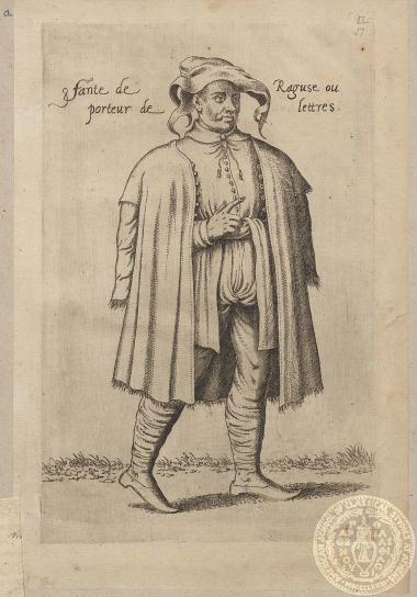 Fante de Raguse ou porteur de lettres