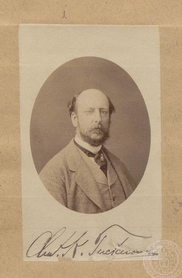 Φωτογραφία-πορτραίτο του Chas K. Tuckerman, Αμερικανού διπλωμάτη και πρέσβη των ΗΠΑ στην Ελλάδα.