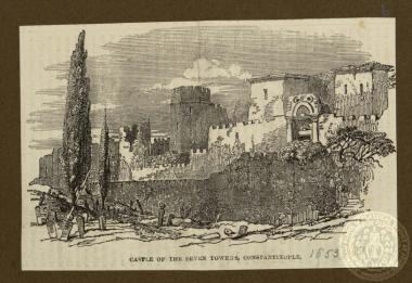 Castle of the seven towers, Constantinople.
