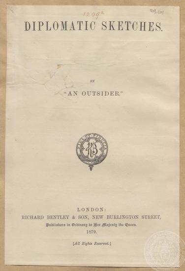 Diplomatic Sketches. 