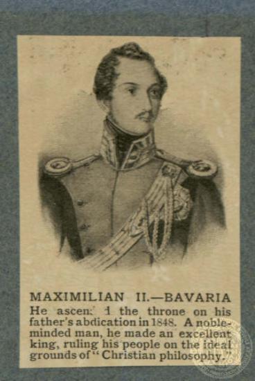 Maximilian II, Bavaria