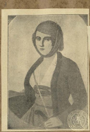 Η ηρωίδα της Επανάστασης του '21 Λασκαρίνα Μπουμπουλίνα.