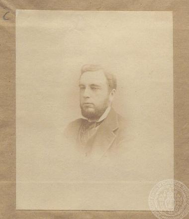 Φωτογραφία του Δημήτριου Βικέλα.