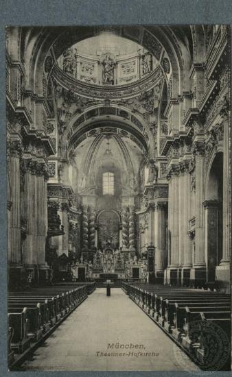 Μünchen, Theatiner - Hoƒkirche