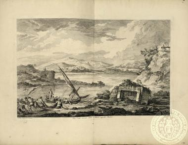 Vue d' un ancien Pοrt d' Athènes appellé Phalere.