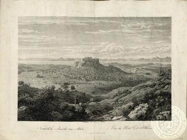 Nordöstliche Ansicht von Athen.