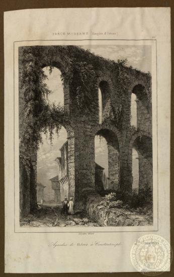 Aqueduc de Valens à Constantinople.