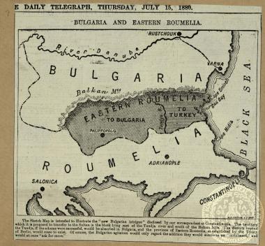 Bulgaria and Eastern Roumelia.