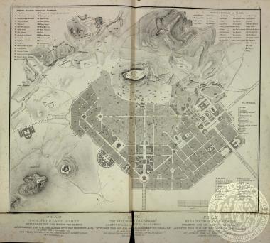 Σχέδιον της νέας πόλεως των Αθηνών.