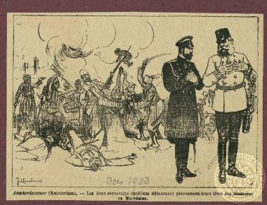 Αναδημοσίευση γελοιογραφίας της ολλανδικής εφημερίδας 