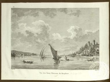 Vue des Vieux Châteux du Bosphore.