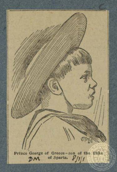Prince George of Greece- son of the Duke of Sparta.