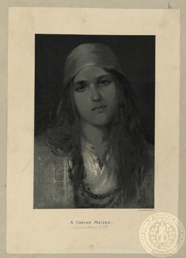 A Cretan maiden.