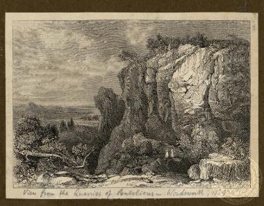 View from the quarries of Pentelicus.