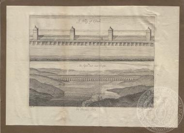 Χαρακτικό της γέφυρας του Essek, 1673