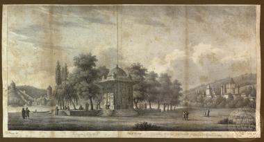 Chateaux d' Europe et d' Asie et Fontaine de Sultan-Selim.