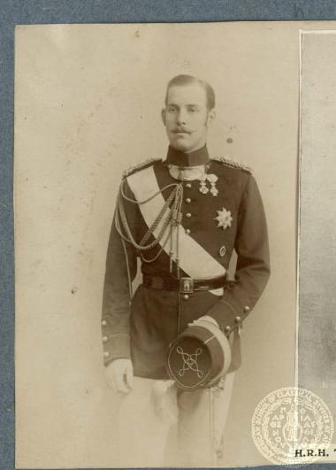 Ο βασιλιάς Κωνσταντίνος Α΄ (1868-1923) με στρατιωτική ενδυμασία.
