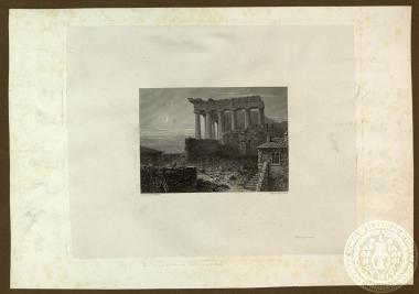 Temple of Minerva in its present status.