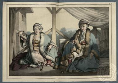 Ismaёl Bey et Mehemet Pacha, fils de Veli, Pacha de Thessaly, et petit - fils de Ali Tebelen, Vesir de Janina.