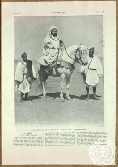 Le nouveau Sultan proclamé à Marakech: Moulai-Hafid,