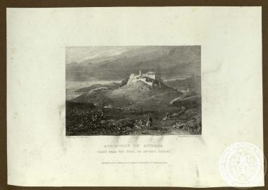 Acropolis of Athens, taken near the Pnyx, or ancient forum.