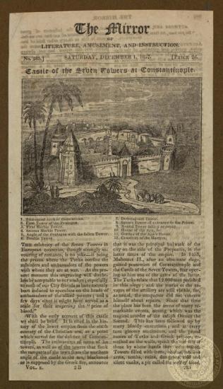 Castle of the seven Towers in Constantinople.