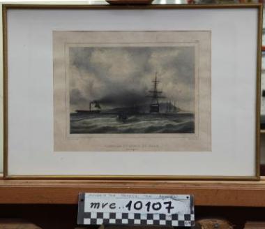 Χαρακτικό Επιζωγραφισμένο (Λιθογραφία?)