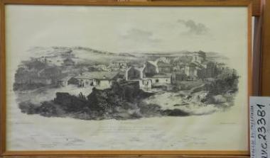 Ansicht eines Theiles des inneren Athens vom Hause Boccari aus.