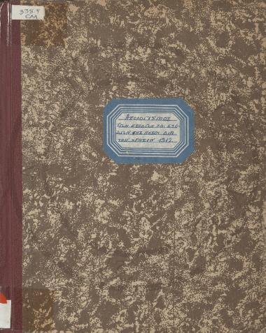 Απολογισμός των εσόδων και εξόδων της νήσου