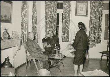 Σοφοκλής Βενιζέλος και Κωνσταντίνος Μητσοτάκης