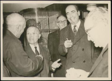 Σοφοκλής Βενιζέλος και Κωνσταντίνος Μητσοτάκης