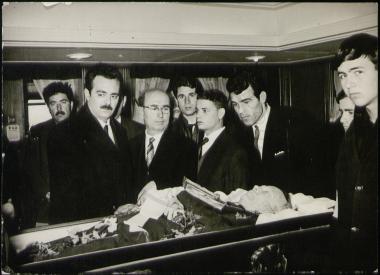 Η σορός του Σοφοκλή Βενιζέλου