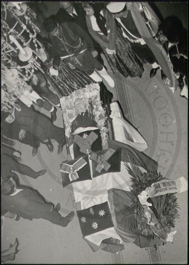 Από την κηδεία του Σοφοκλή Βενιζέλου