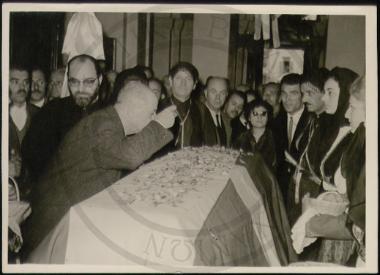 Από την κηδεία του Σοφοκλή Βενιζέλου