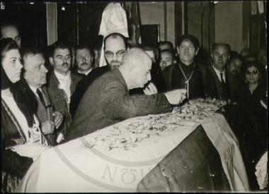 Από την κηδεία του Σοφοκλή Βενιζέλου