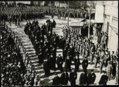 Από την κηδεία του Σοφοκλή Βενιζέλου