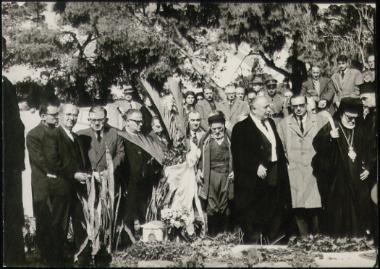 Από την κηδεία του Σοφοκλή Βενιζέλου