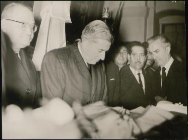 Από την κηδεία του Σοφοκλή Βενιζέλου