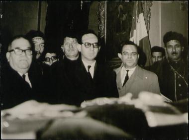 Από την κηδεία του Σοφοκλή Βενιζέλου