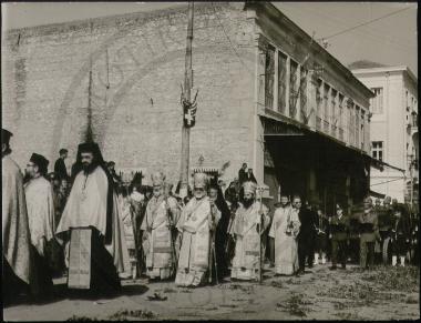 Από την κηδεία του Σοφοκλή Βενιζέλου