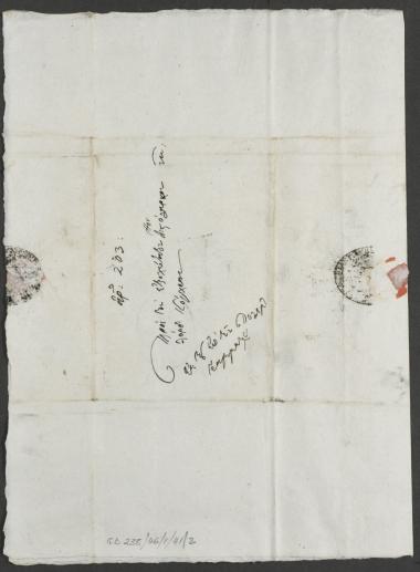 11 Ιουλίου 1827 Ο Γραμματέας της Επικρατείας των Πολεμικών στέλνει στον Κόχραν αναφορά του αρχηγού της φρουράς Μάνης Κωνσταντίνου Μαυρομιχάλη