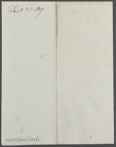 22 Δεκεμβρίου 1827 Η Κυβέρνηση επισημαίνει στον Κόχραν την ανάγκη να στείλει στους επαναστάτες της Κρήτης πολεμοφόδια και πλοία για να βοηθήσουν στον αποκλεισμό των φρουρίων.