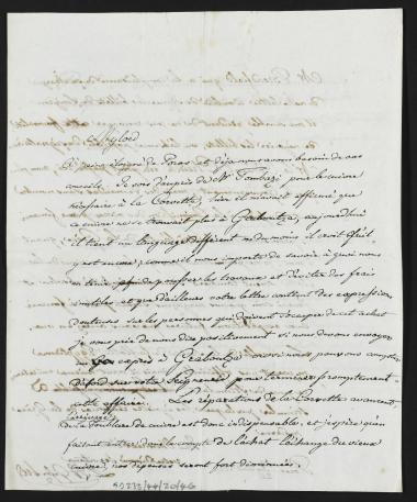 14/26 Αυγούστου 1827 Ο Louis André Gosse γράφει στον Κόχραν για την επισκευή της τουρκικής κορβέττας που είχε καταλάβει
