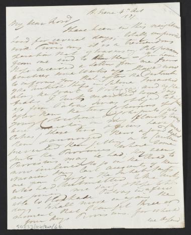 4 Αυγούστου 1827 Ο Richard Church ενημερώνει τον Κόχραν ότι μετά την καταστροφή των τουρκικών πλοίων στην Ιτέα κατευθύνθηκα στο Αίγιο